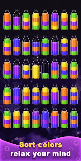 Gameplay screenshot 3 from Water Sort! Color Sort Puzzle - Puzzle game